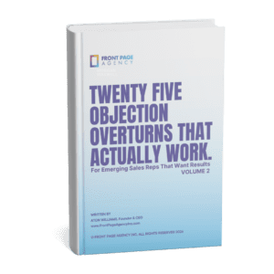 TWENTY FIVE OBJECTION OVERTURNS THAT ACTUALLY WORK VOLUME 2 (Free Guide)